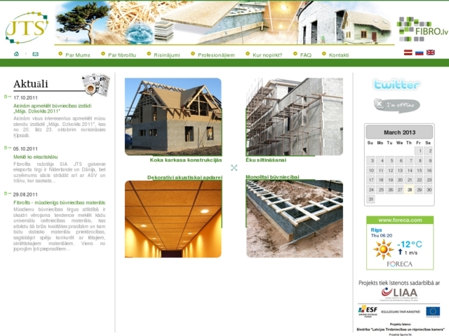 Jelgavas Būvniecības Sistēmas, ražotne, SIA